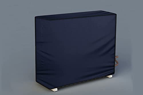 Image of Split AC Cover for 1.5 Ton Indoor & Outdoor Unit | Waterproof & Dustproof Protection | UV Resistant | Durable PVC Material | Weatherproof Outdoor Cover | Easy Installation