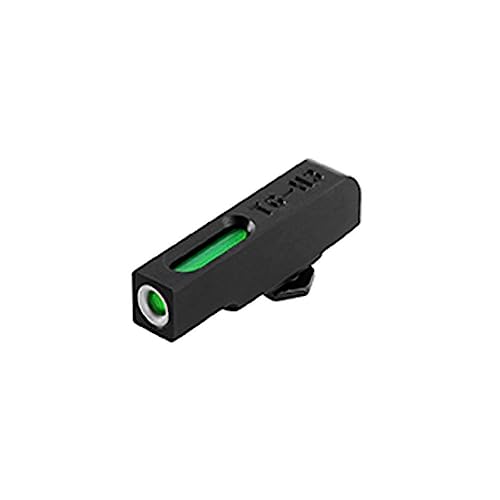 Image of TRUGLO TFX Handgun Sight | Durable Shock-Resistant Compact Brightly Glowing Tritium & Fiber-Optic Xtreme Day /Night Sight for Handguns
