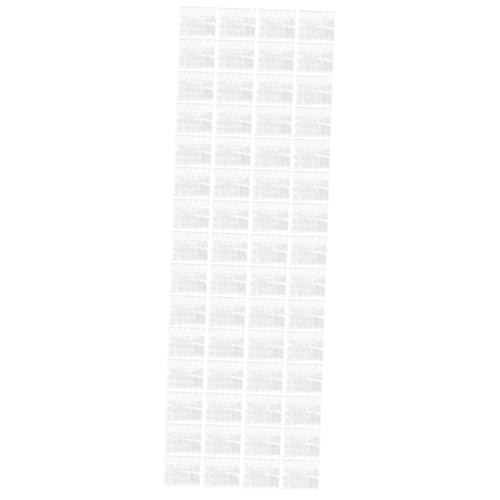 AUTSUPPL 60枚 人工爪専用爪貼り ネイル粘着ステッカー 両面クリアテープ 両面粘着テープ タブ爪 人工ネイルのヒント 両面テープ アートステッカー タブ グルー