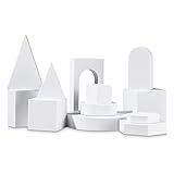 Product Photography Props 12pcs Geometric Cube Photo Props, Waterproof Solid Foam Cube, Photography...