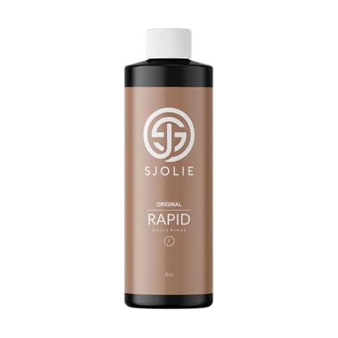 SJOLIE Rapid Spray Tan Solution - Ultra One Hour Express Tan - Olive Base | Sunless Tanner for a Fast Drying, Vegan-Friendly, Radiant Glow (8oz) Cover