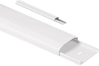 Maclean MC-694 W 60x20x250mm Listwa maskująca do kabli Maskownica Kabli plastik systemowa