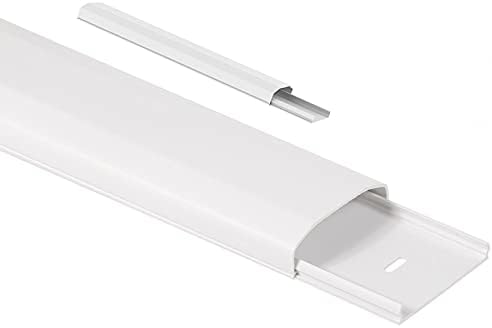 Maclean MC-694 W 60x20x250mm Listwa maskująca do kabli Maskownica Kabli plastik systemowa