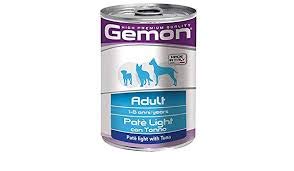 Gemon Cane Patè Light Tonno 400Gr x24 scatolette