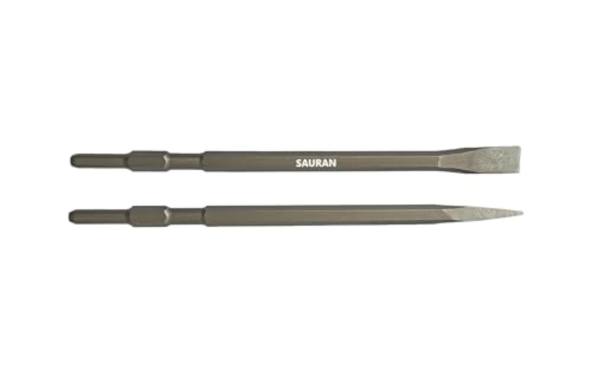 5Kg Hammer Bit Points and Flat Set Chisel, 400mm