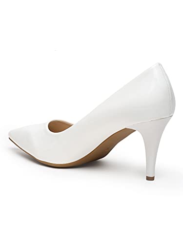 Image of Flat n Heels Womens Beige Pumps FnH 1127-1-BG