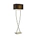 Produktbild Lucande Stehlampe 'Evaine' (Modern) in Schwarz aus Metall u.a. für Wohnzimmer & Esszimmer (1 flammig, E27) - Textil Stehleuchte, Floor Lamp, Standleuchte, Wohnzimmerlampe, Wohnzimmerlampe
