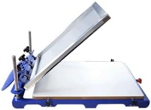 EQCOTWEA 24"x20" Screen Printing Press,Silk Screen Printing Machine with Adjustable Gravity Disc,for T-Shirts,Signage,Boards & DIY Projects,Easy to Expand