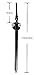Dr.Acces Golf Cart Steering Column Assembly for Club Car Precedent Golf Cart Steering Column Replacement#103209501