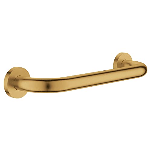 GROHE 40421GN1 Essentials Grab Bar, 12-Inch, Brushed Gold by GROHE - Used condition - US$36.61