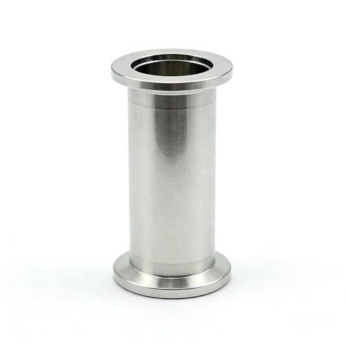 KF16 Tri Clamp Weld Ferrule, 304 Stainless Steel Vacuum Pipe Spool Tube Industrial Fitting(KF16-40mm)
