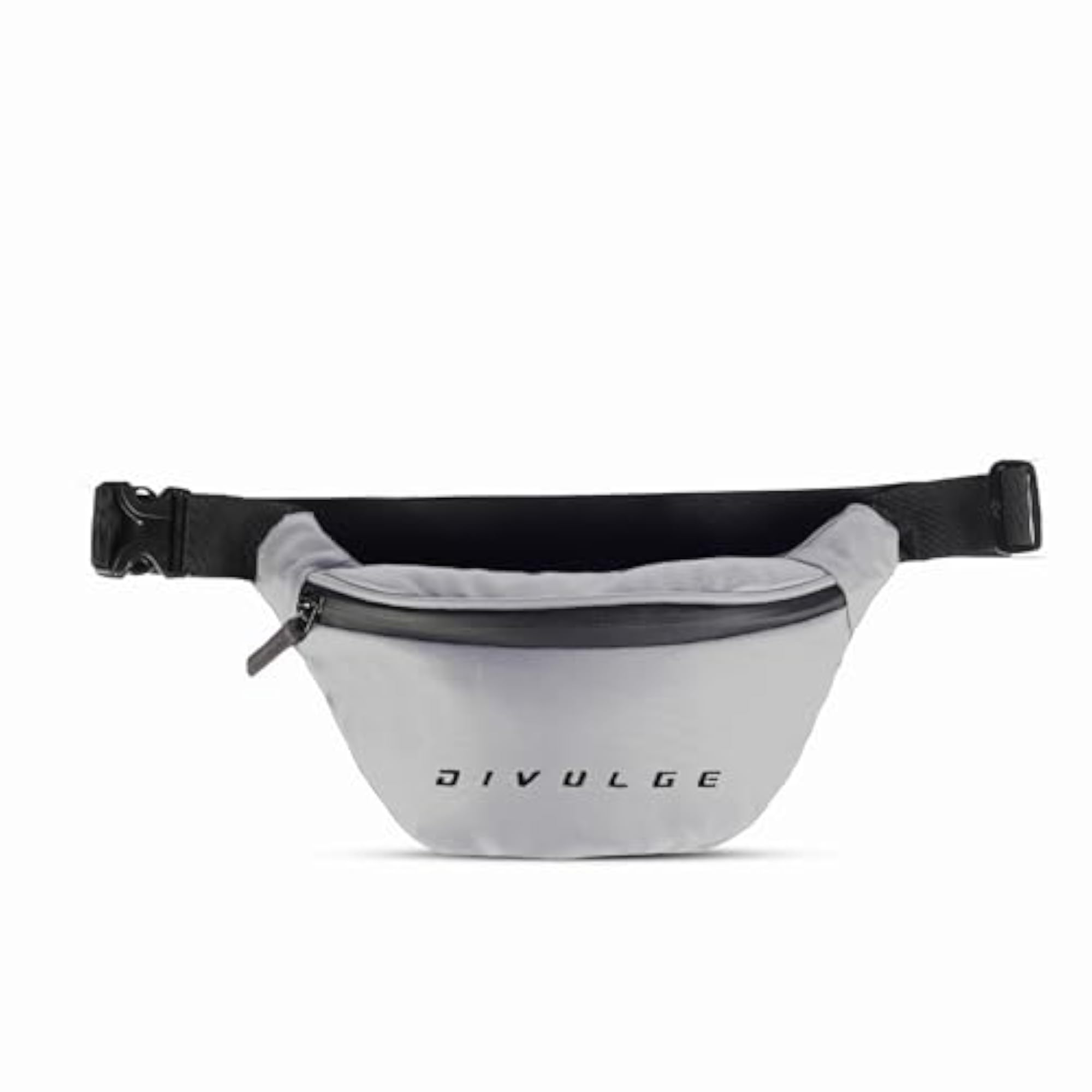Silver Waist Bag for Men, Versatile Fanny Pack