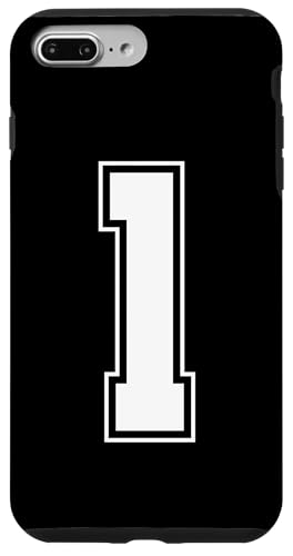 �i���o�[1 Big Bold Capital Varsity �A���t�@�x�b�g ���m�O���� �X�}�z�P�[�X iPhone 7 Plus/8 Plus �p