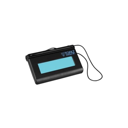 Topaz T-LBK460SE-HSB-R 1x5 Backlit LCD Signature Capture Pad - USB Connection (Higher Speed Version)