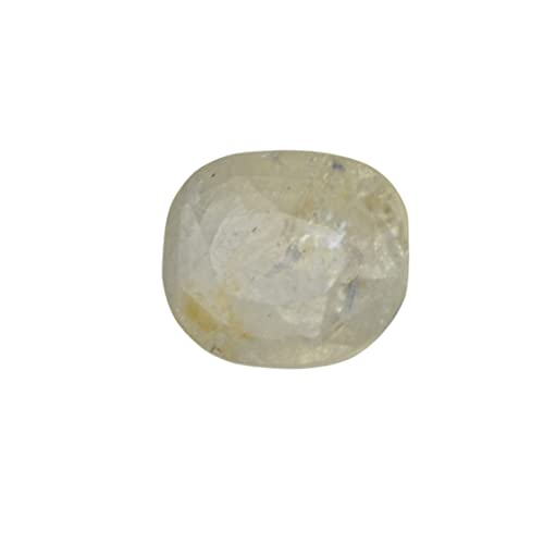 Saphir jaune d'astrologie et de bijouterie, cristal naturel de Ceylan 2.8 à 3.6 CT