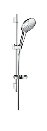 hansgrohe Raindance Select S Set de douche 150 3 jet avec barre Unica'S puro 65 cm et porte-savon, chromé, 27802000