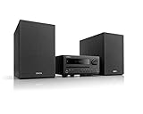 Denon D-T1 - Microcadena con Lector CD y Bluetooth, Color Negro