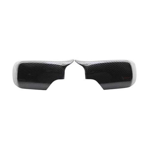 Coque rétroviseur BMW E46 330i 328i E39 530i cache carbone noir brillant