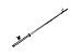Ader Chrome Plated Hollow Bar w/ Collars 1'x51'
