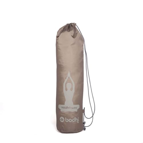 YOGATERIA Bodhi Bolsa Tapete de Yoga Porta Mat Yoga | Bolsa Easy Bag 100% TNT (Bege escuro)