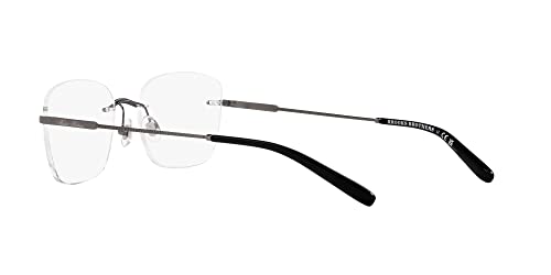 Image of Brooks Brothers Men's Bb1107t Titanium Rectangular Prescription Eyewear Frames