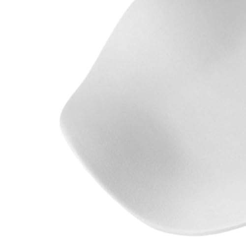 Porte-objets vide-poche céramique blanc givré design