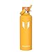 Super Sparrow Borraccia Termica, Acciaio Inox Bottiglia Termica - 1L - Senza BPA Borracce, Borraccia Bambini per Scuola, Sport, Campeggio, Yoga, Palestra, Ciclismo