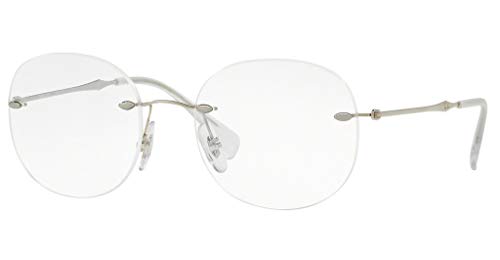Image of Ray-Ban RX8747 Titanium Oval Prescription Eyeglass Frames