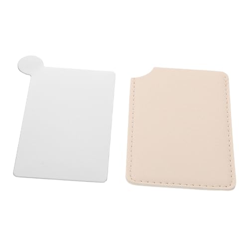 SOESFOUFU Makeup Palette Mixing Tray Stainless Steel Foundation Blender Portable Mini Palette for Blending Cosmetics