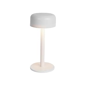 Mushroom Desk Lamp, Touch Control Dimmable Night Light,3.74×3.75×8.66 inches Rechargeable Portable Illumination for Nursery, Hallway, Living Room, Dorm, RV, Bookshelf, Kitchen