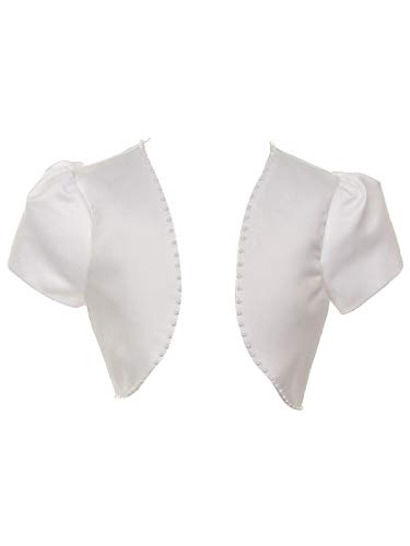 BluNight Collection Bridal Satin Short Jacket Shrug Little Girl Flower Girl Dress Communion Bolero