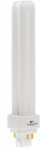 Goodlite G-20008 13-watt Compact Fluorescent Plug-In 4-Pin Light Bulb with G24Q-1 Base, Cool White