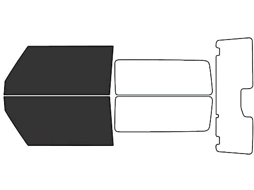 Rvinyl Window Tint Kit Compatible with Ford Bronco 2021-2023 (2-Door) - Front Precut Kit - 20%