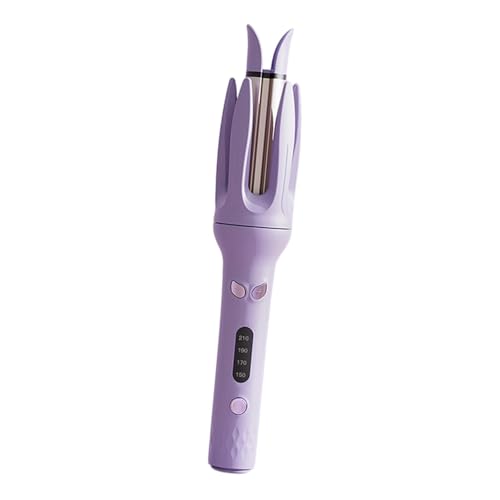 Image of 28mm Automatic Hair Curler Self Rotating Curling Iron for Ladies Girls Women violet