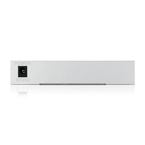Image of Zyxel 8-Port Gigabit Switch | Unmanaged | Desktop or Wall Mount | Easy Installation | Fanless | Metal Housing | Ethernet Splitter Network Hub | TAA Compliant [GS-108B v5]