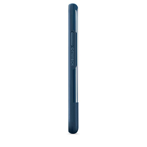 Otterbox Ultra Slim Case For Iphone Xr (Only) With Tempered Glass Screen Protector - Leather Accent And Scratch Resistant - Retail Packaging - Jade Deep Blue/Clear #TOP4