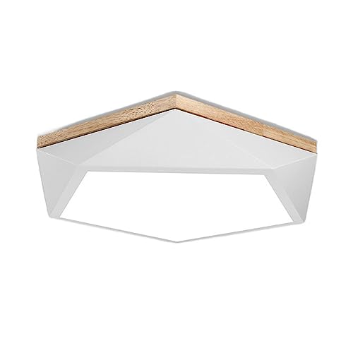 Plafonnier LED géométrique résolvant le manque de clarté dans les couloirs sombres