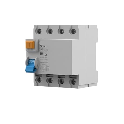 Disjoncteur RCCB 4P 25A 300mA AC pour la protection contre les fuites