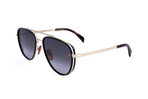 David Beckham DB 7068/G/S RHL GOLD BLACK 58/18/145 MAN Sunglasses