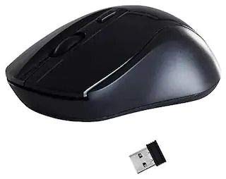 HOUSE OF SENSATION Wireless Computer Mouse, 2.4G Wireless Ergonomic Mouse Portable Cordless Optical Mice for Laptop PC with USB Receiver, 3 Adjustable DPI Levels, for Work, Study, Home, Travel