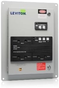 Leviton 52120-7C3 7 Mode Surge Protection Panel with Event Counter and Replaceable Modules