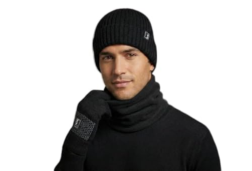 Guantes para tiempo frío PGA Tour en color caviar para proteger tus manos en el campo de golf