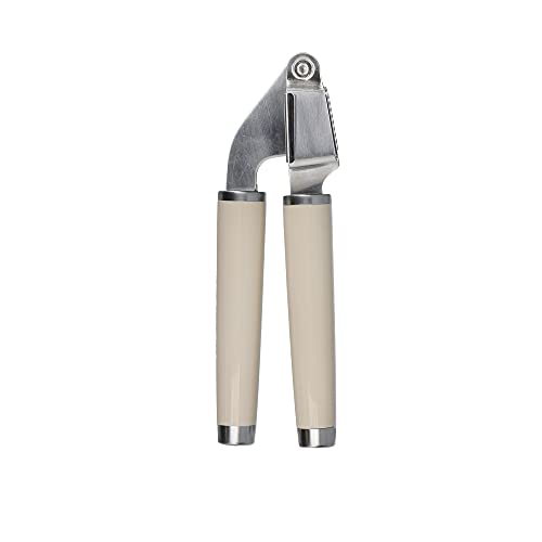 KitchenAid - Presse-Ail Manuel en Inox - Couleur Blanc Amande