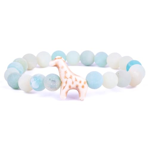 Fahlo Giraffe Tracking Bracelet, Elastic, supports Somali Giraffe Project, one size fits most for Men and Women