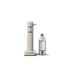 Aarke Carbonator 3, Wassersprudler aus Edelstahl mit BPA-frei Flasche, Sand Sonderedition