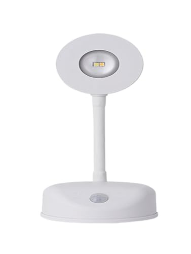 LLOOPK Foco LED, luz de iman inalámbrica, luz de pintura recargable con sensor de movimiento, luces adhesivas, rotación continua de 360°