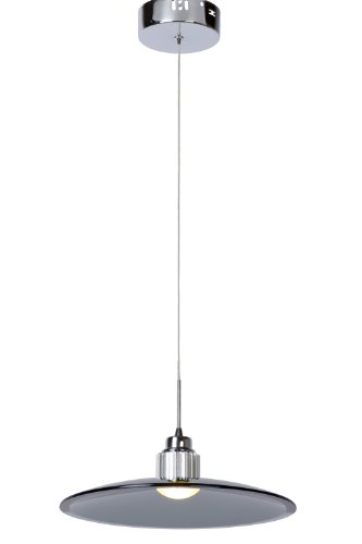 Preisvergleich Produktbild Lucide COSMO - Pendelleuchten - Ø 30 cm - LED - 1x10W 3000K - Chrom