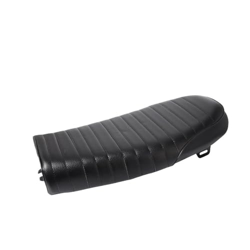 Coussin de siège moto rétro pour CG125, selle plate vintage et confortable antichoc