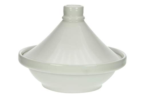 Cosy & Trendy 9300022 Tajín de Gres, 22 cm, Blanche
