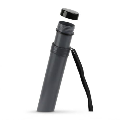 Miniatura 9 de Relaxdays Rollo Extensible Para Pósteres 51-85 Cm Ø 9 Cm Negro Gris Transporte A0